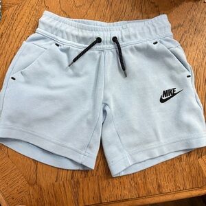 Nike Light Blue Kids Shorts